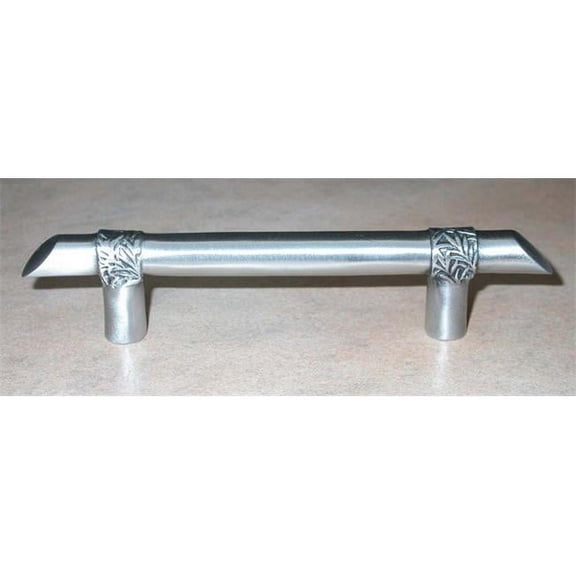 DArtefax DHP66-SH Modern Form Bar with leaf Motif Pull- Shiny