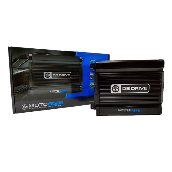 DB Drive MOTO2000/1 | 2000W Monoblock Subwoofer Amplifier Clas D