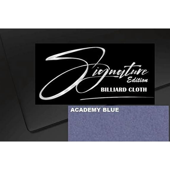 DB Entertainment Company Billiard Pool Table Fabric Cloth Bed and Rails (Academy Blue, 7' Billiard Pool Table Cloth)