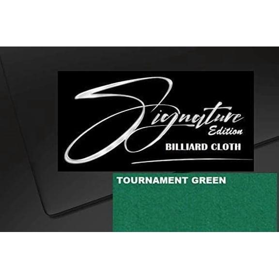 DB Entertainment Company Billiard Pool Table Fabric Cloth Bed and Rails (Tournament Green, 9' Billiard Pool Table Cloth)