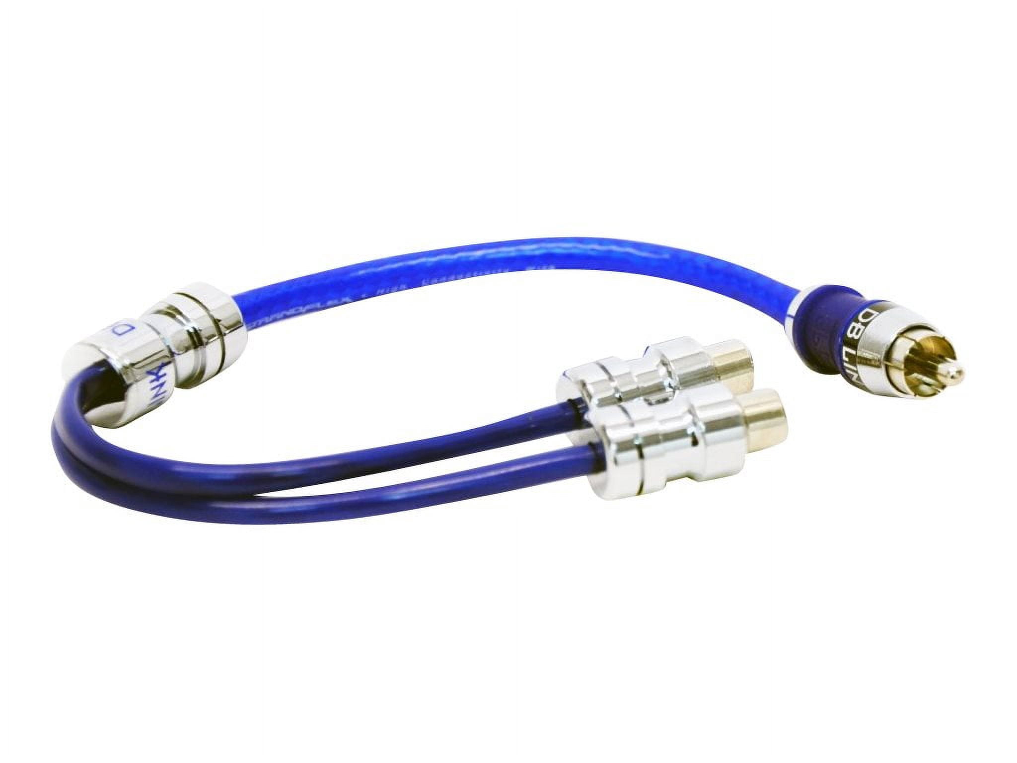 DB Link StrandFlex - Audio splitter - RCA female to RCA male - shielded ...