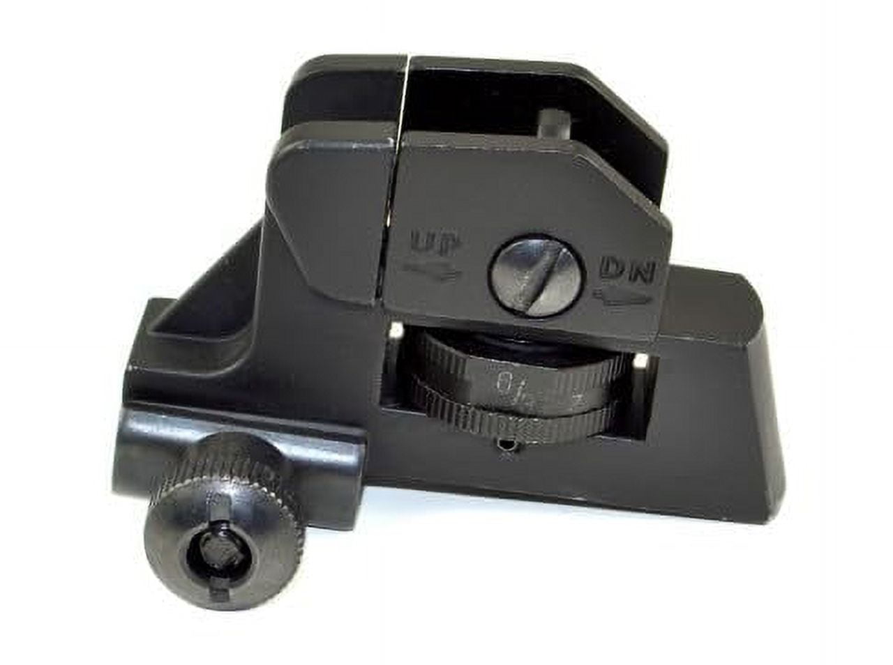 DB TAC Rear Sight Aluminum Picatinny/Weaver Complete Match-Grade 4/15 Back up