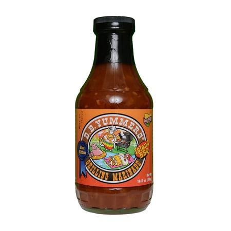 DB Yummers Island BBQ Sauce, 19.5 oz jar