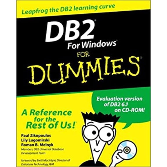 Pre-Owned DB2 for Windows for Dummies [With CDROM] (Paperback) 076450696X 9780764506963