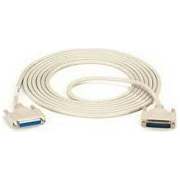 DB25 Extension Cable, DB25 Male, DB25 Female, 15-ft. (4.5-m)