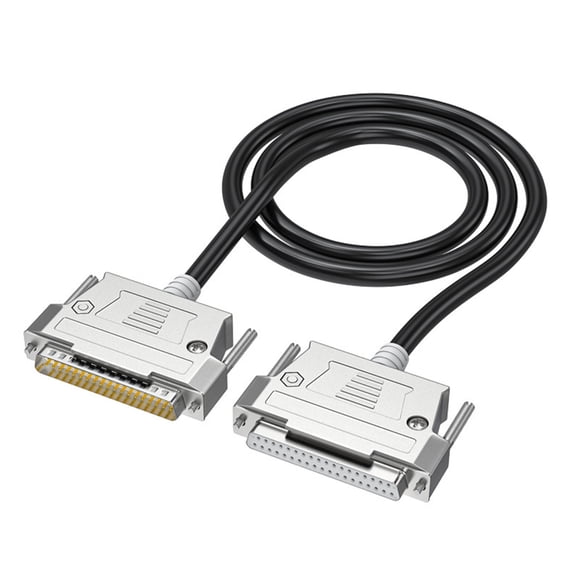 DB37 Extension Cable Tinned Copper Cores DB37 Cable for Reliability Connectivities Quality Signal Transmission