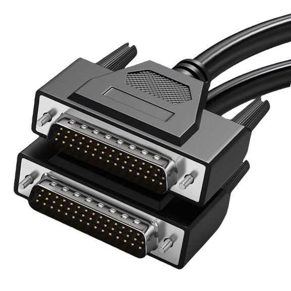 DB44 Extension Cable Male to Female/Male for Cash Registers and Control Equipment