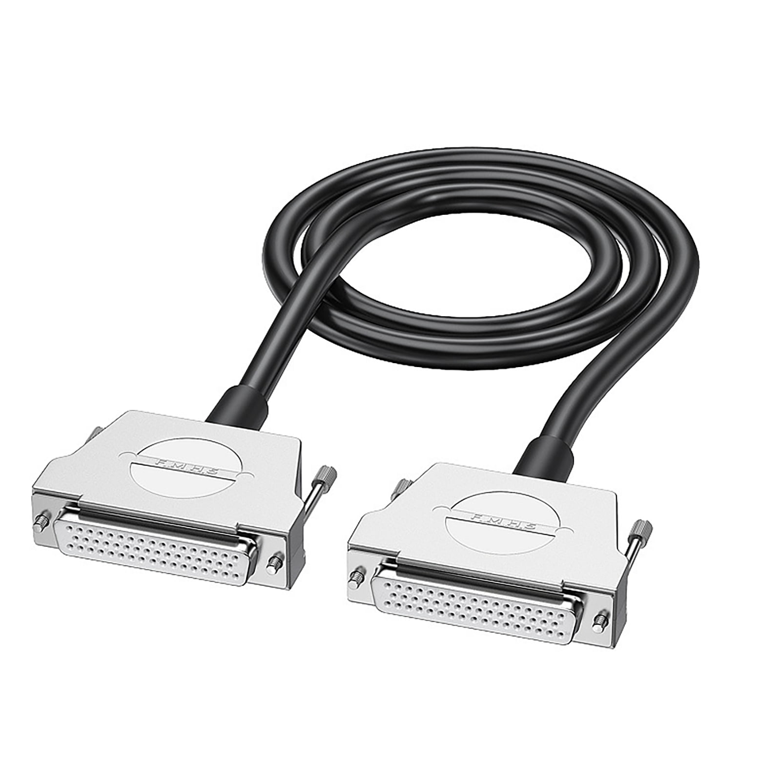 DB50 Male Female 50Pin Shielded Cable, Black Extension Cable for ...