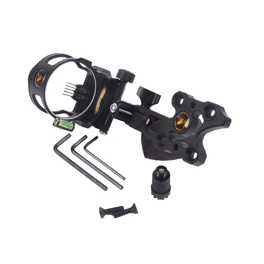 DB8150 Hunting Archery Bolts Compound Bow 5Pin Bow Sight Quick Pull