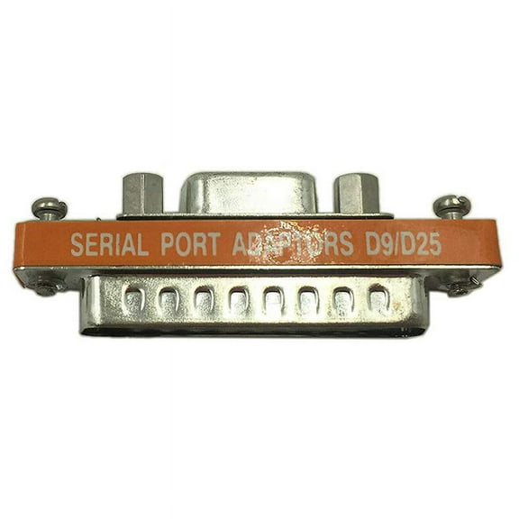 DB9 Female to DB25 Male Mini Serial Port Cable Adapter Gender Changer,1 *Mini Serial Port Cable Adapter,Photo Color