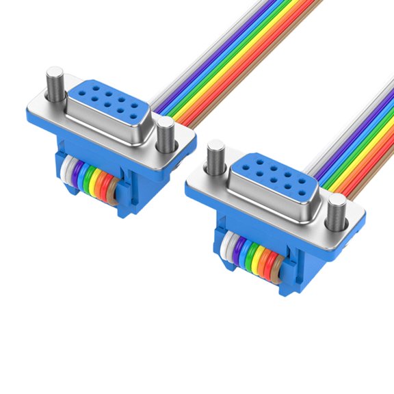 DB9 RS232 Serial Extension Cord Male Female for Computer Industrial Equipment