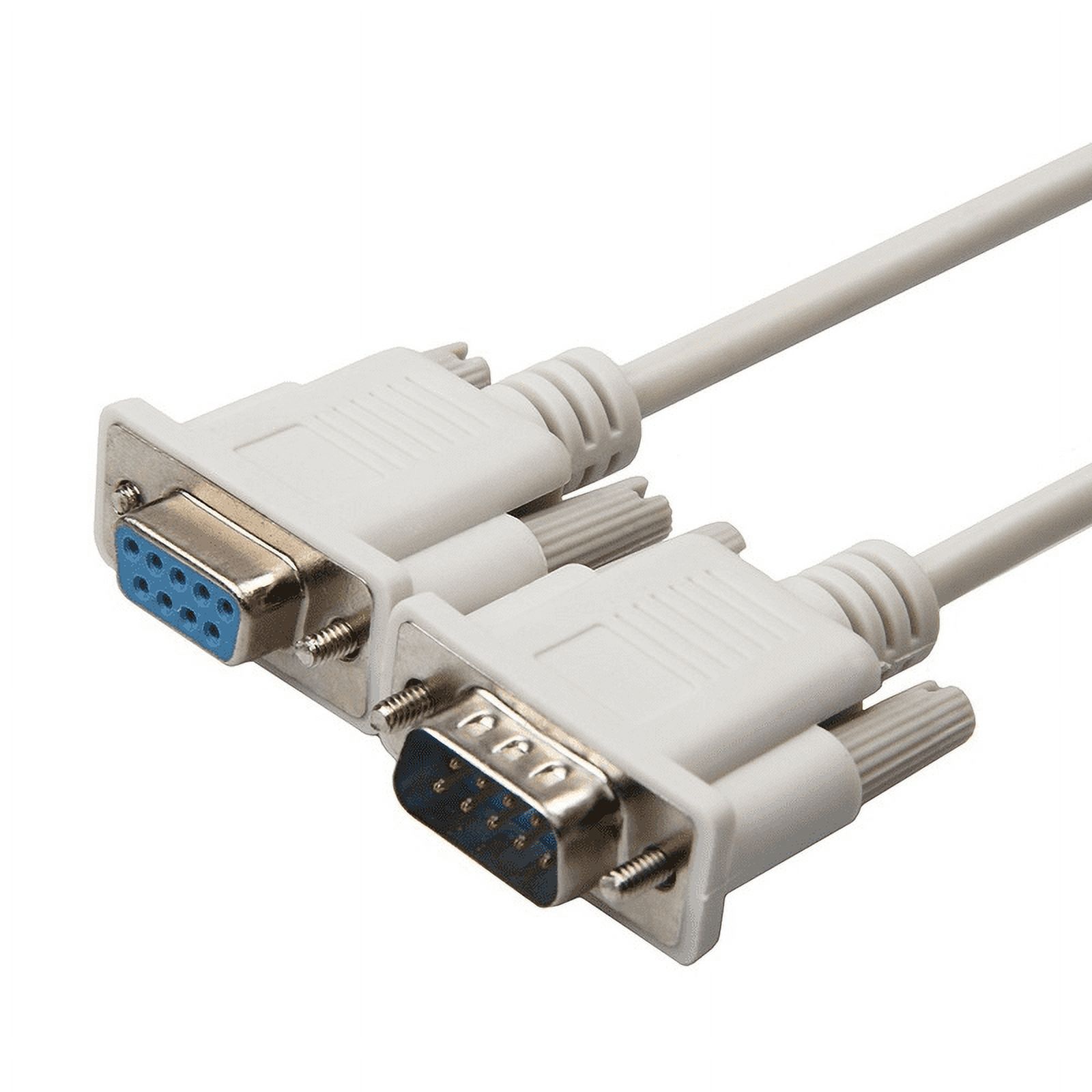 DB9 Serial Cable 9 Pin RS232 Serial Cable Male To Female PC Converter ...