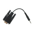 thumbnail image 1 of DB9 to 3.5MM JACK Cable Assembly, Convert DB9/Serial to 3.5mm Jack, 1 of 3