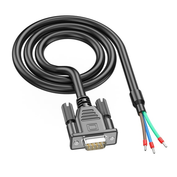 DB9pin RS232 To RS485 Extension Cable 9pin Data Cord Featuring Bare ...