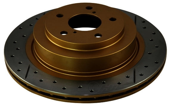Disc Brakes Australia DBA654X-10 Street Series Cross Drilled and Slotted Rotor