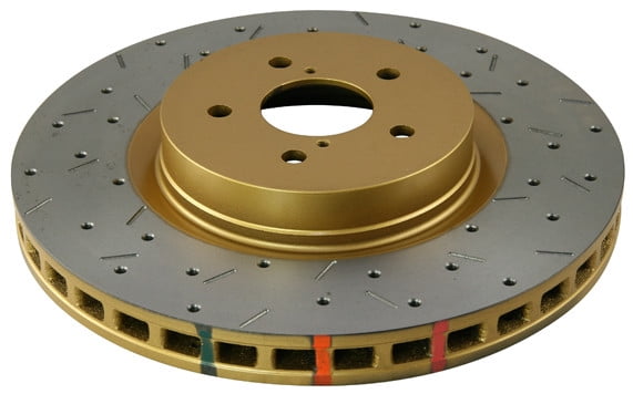 DBA 05-08 Subaru Legacy GT Front Drilled & Slotted 4000 Series Rotor Fits select: 2010-2013 SUBARU OUTBACK 3.6R LIMITED, 2014-2015 SUBARU FORESTER
