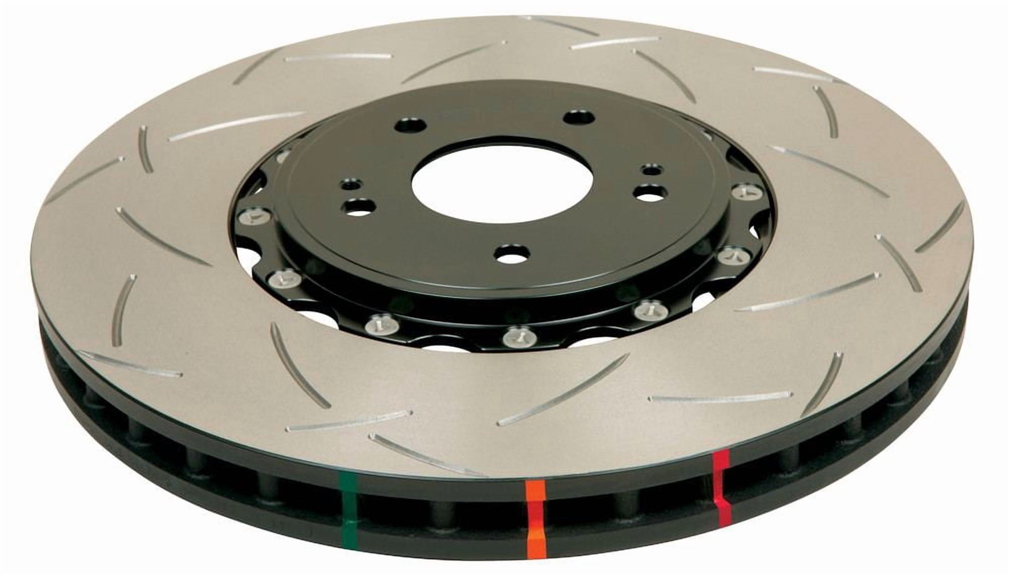 DBA 05-12 Corvette C6 w/Z06 pkg Front Slotted 5000 Series 2 Piece Rotor Assembled w/ Black Hat Fits select: 2010-2013 CHEVROLET CORVETTE GRAND SPORT, 2006-2009 CHEVROLET CORVETTE Z06