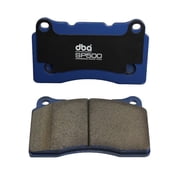 DBA 06-07 Subaru WRX SP500 Rear Brake Pads Fits select 2006 SUBARU IMPREZA WRX/LIMITED, 2007 SUBARU IMPREZA WRX STI
