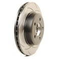 thumbnail image 1 of DBA 08-10 STi/2017 BRZ w/Perf. Pkg. Dual Drilled Rear Slotted Street Series Rotor, 1 of 4