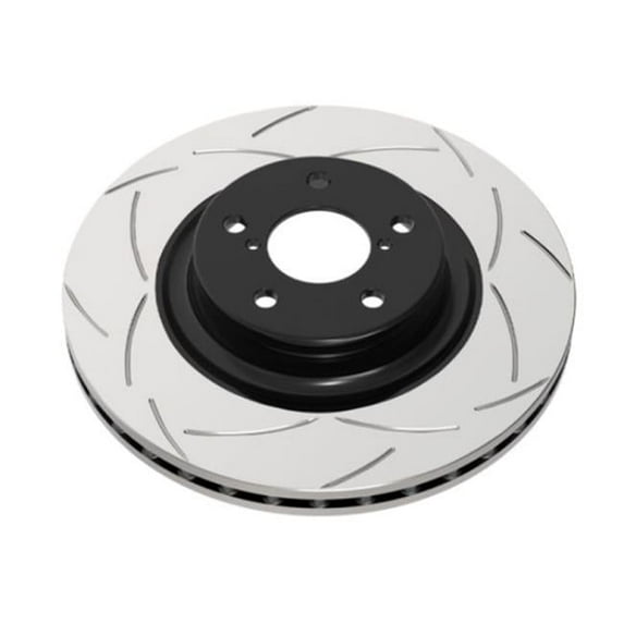 DBA 15-21 Subaru WRX STi (w/Brembo 6 Pot Calipers 19in Rim) Street T2 Slotted Rear Brake Rotor