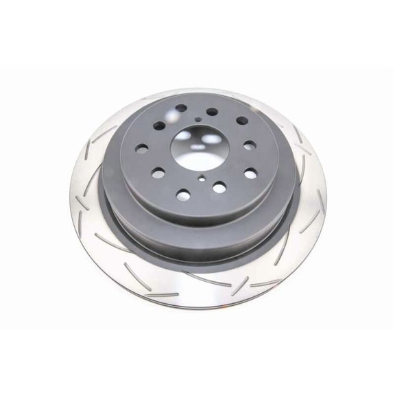DBA 2001 Subaru Impreza WRX STI 10 Stud Hole Rear Slotted 4000 Series Uni-Directional Rotor