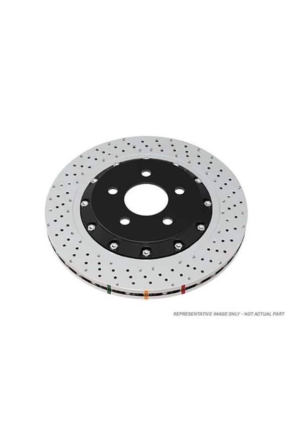 53929BLKXD DBA 5000 Series Drilled Rotors