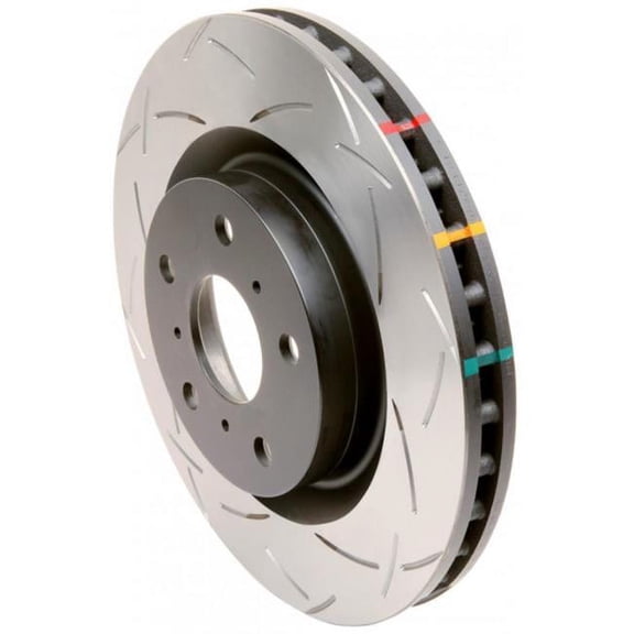 DBA 42364S 3.5 Liter 2GRFE Slotted T3 Vented 4000 Series Rotor for 2009-2017 Lotus Evora