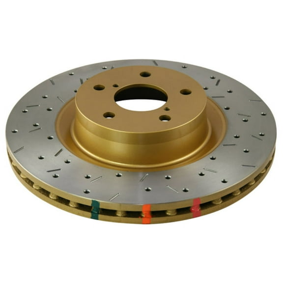 DBA 8/93-94 Nissan Skyline R32 GT-R/95-7/98 R33 & R34 GT-R Front Drilled & Slotted 4000 Series Rotor