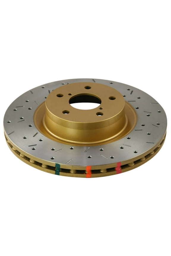 8/93-94 Nissan Skyline R32 GT-R/95-7/98 R33 R34 GT-R Rear Drilled Slotted 4000 Series Rotors