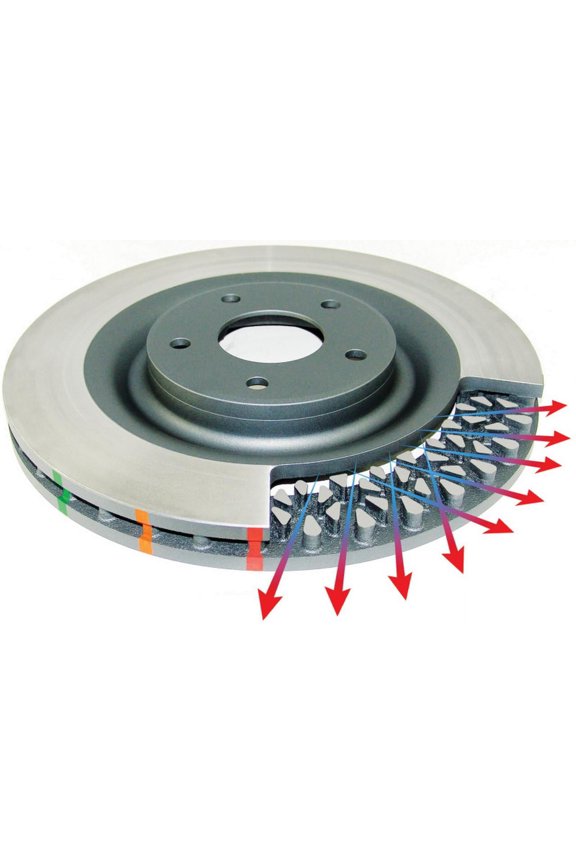 2587S DBA Street Slotted Rotors