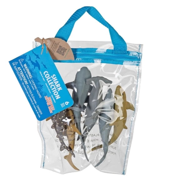 DBA Top Notch, Wild Republic Polybag Sharks Figurine Set