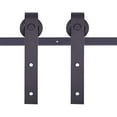 thumbnail image 1 of Barn Door Hardware Black 60 in. W x 2.5 in. H for 30 in. Door, 1 of 7