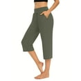 DBAIXID Capri Sweat Pants for Women Drawstring Pants for Loose Pants