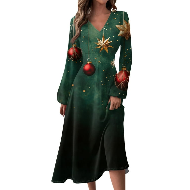 Hunter green christmas dress hot sale