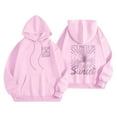 DBAIXID Hoodies for Women 2025 Fall Long Sleeve Floral Casual