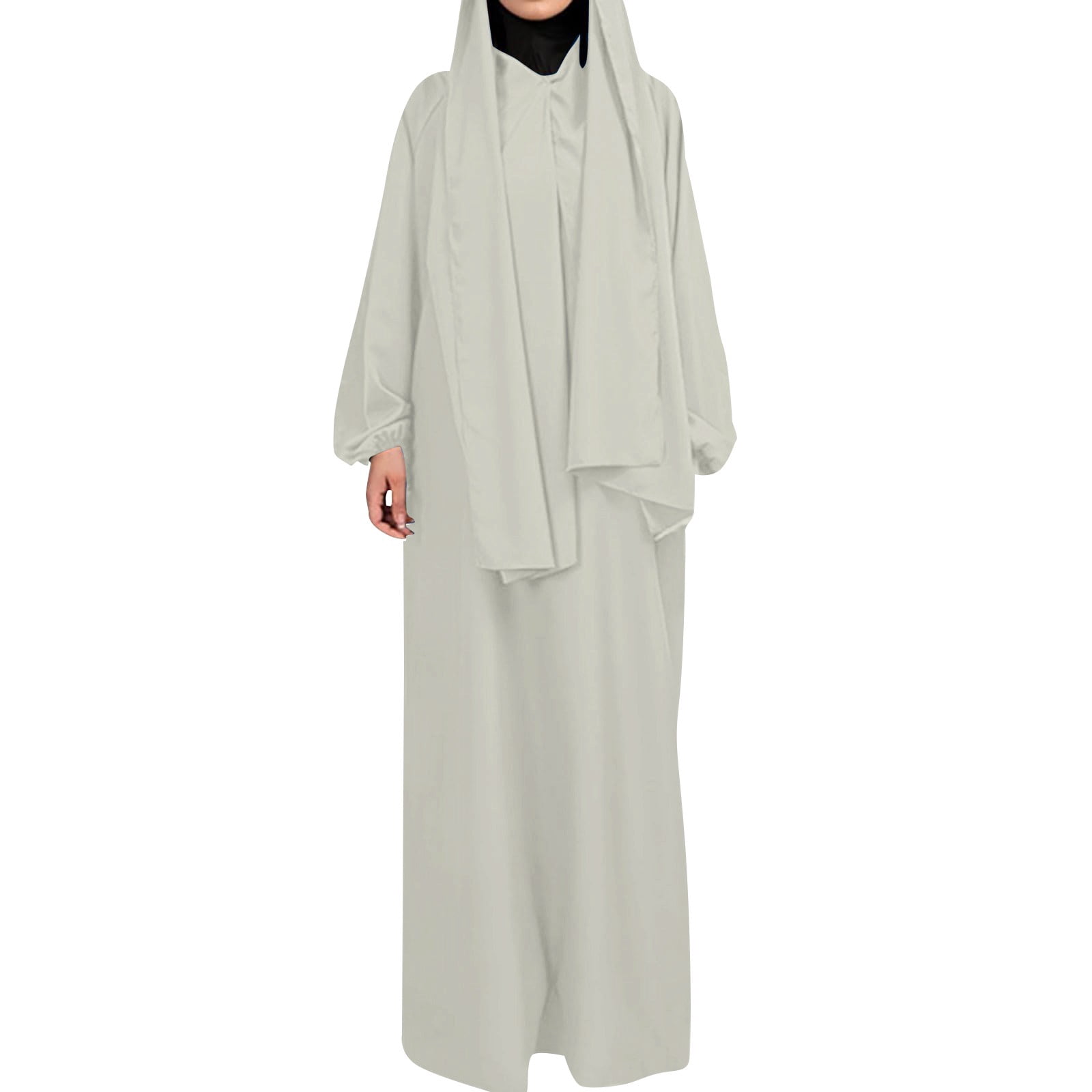 Arab Robe Muslim DBAIXID Middle East Arabian Robe Muslim Dresses for Women Abaya Button ...