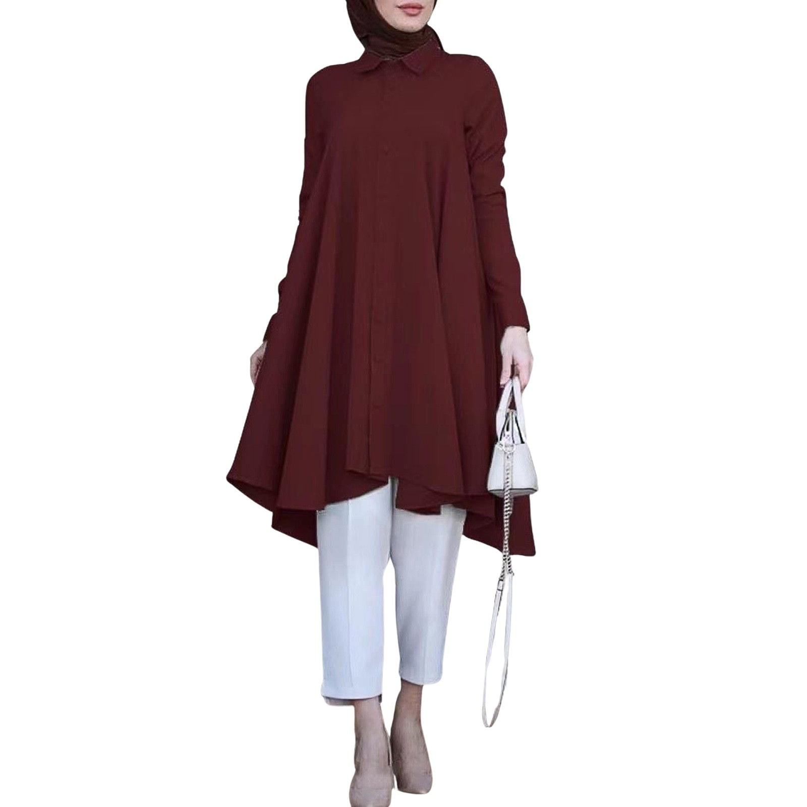 HS0442 Middle East Women's Clothing New Bronzing Muslim Dubai Robe