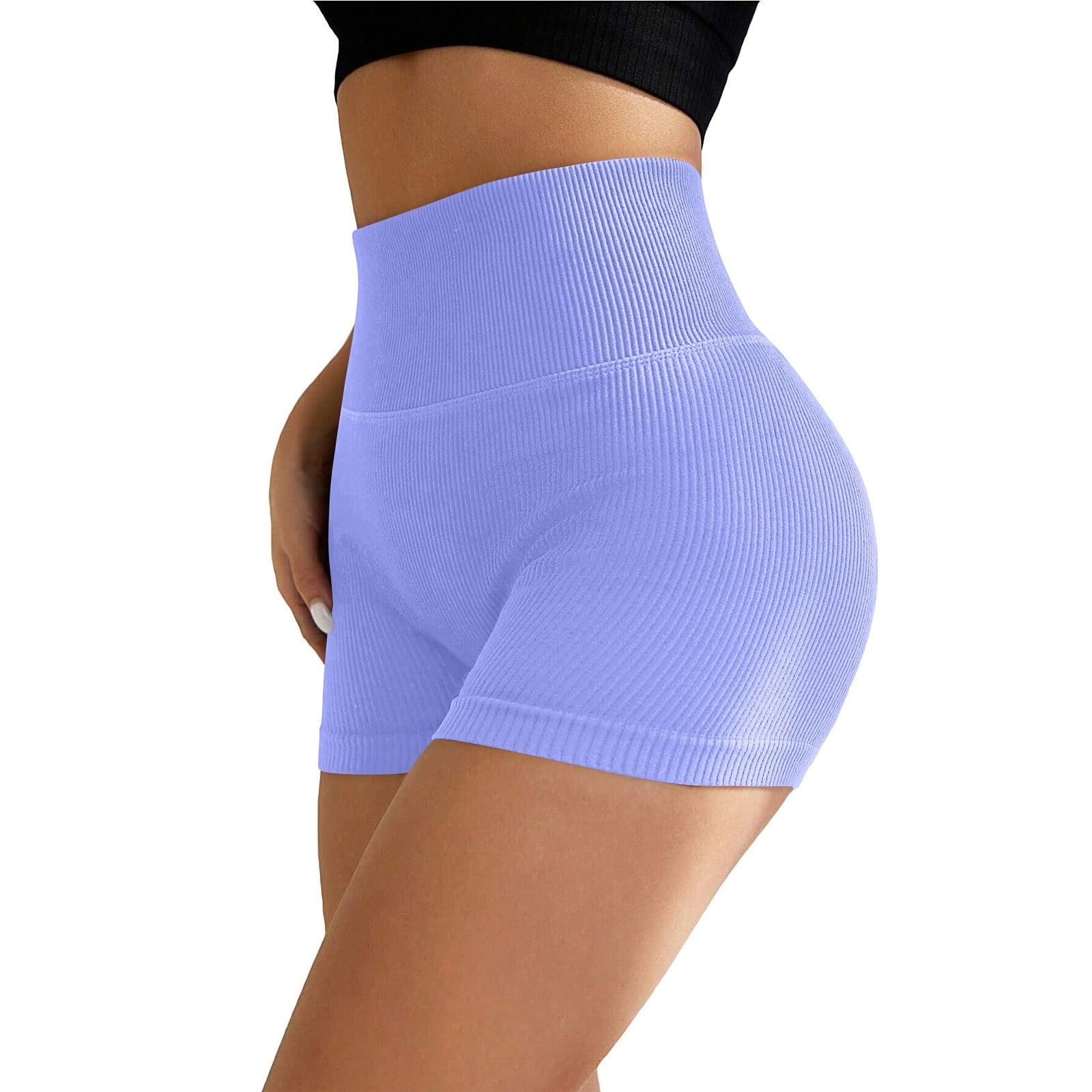PuiVbz Professional Women Workout Shorts 3.6" Shorts Seamless High