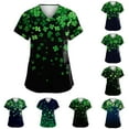 clover st patricks day scrub set