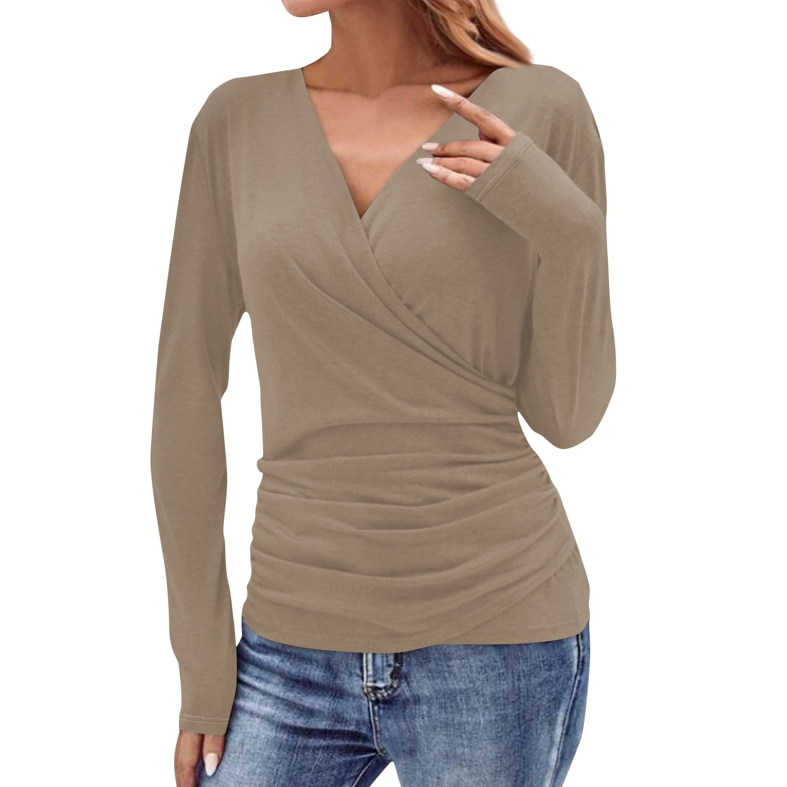 fit ruched top