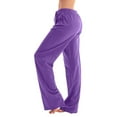 thumbnail image 1 of DBAIXID womens Pants, Lightweight Lounge, Comfortable Jersey Pants for Women, Purple M, 1 of 6
