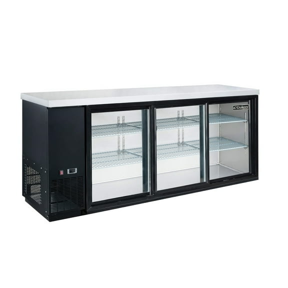 DBB72-S3 3 Door Bar and Beverage Cooler (Sliding Doors)