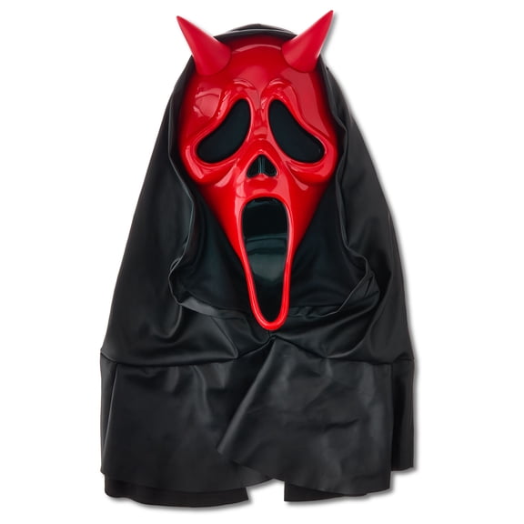 Dead by Daylight Devil Mask, Red, Halloween Costume Accessory for Adults, by Fun World