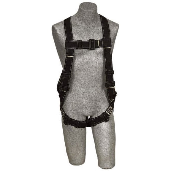 DBI/Sala 1109975 ExoFit XP Vest-Style Full Body Harness, Universal Size, Navy/Yellow