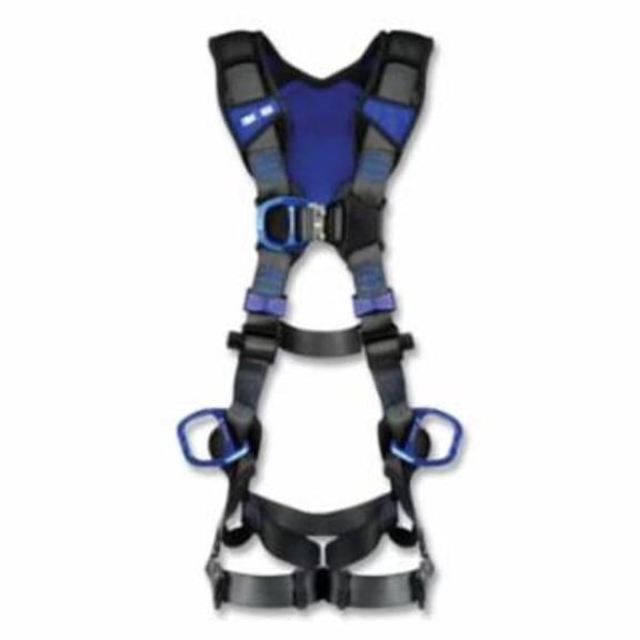 DBI Sala 098-1403204 X300 X-Style Climbing & Positioning Vest Safety Harness - Back & Front Hip D-Rings - Auto-Locking QC Revolver, Gray - Extra Small & Small