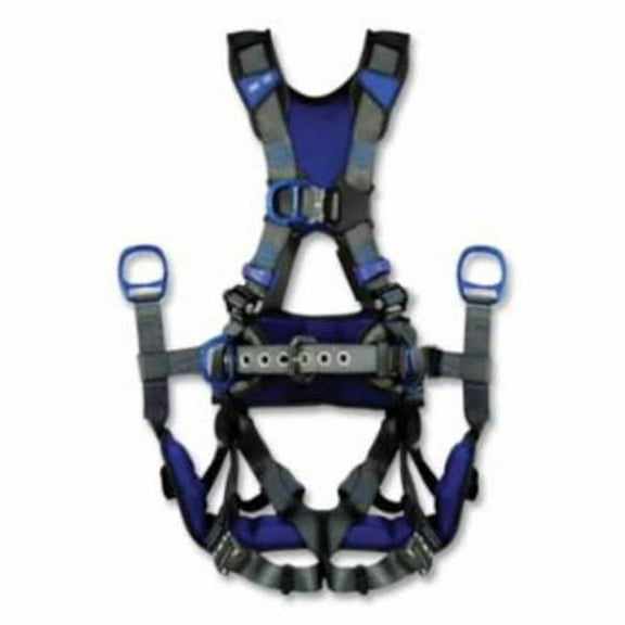DBI Sala 098-1403210 X300 X-Style Tower Climbing Safety Harness - Back-Hi-Front D-Rings - Auto-Locking Quick-Connect-QC-Rev, Extra Small & Small