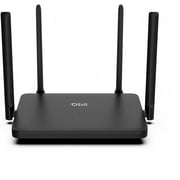 DBIT AX1800 WiFi 6 Router Dual Band Wireless Internet Router, Wireless Speed Up to 1.8 Gbps with 4 x Gigabit Ethernet Ports, MU-MIMO, OFDMA, WPA3, IPV6, EasyMesh, Guest WiFi, Parental Controls