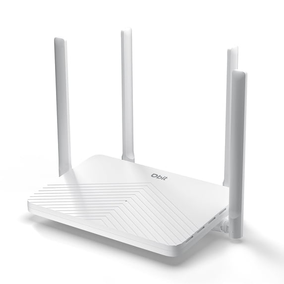 DBIT T18-21K Dual Band WiFi Router, 1200Mbps, MU-MIMO, Gigabit Ports ...