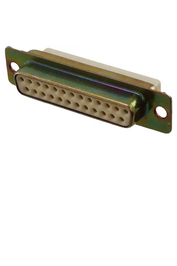 DBMA-25S  Connector 25 Position D-Sub Receptacle, Female Sockets