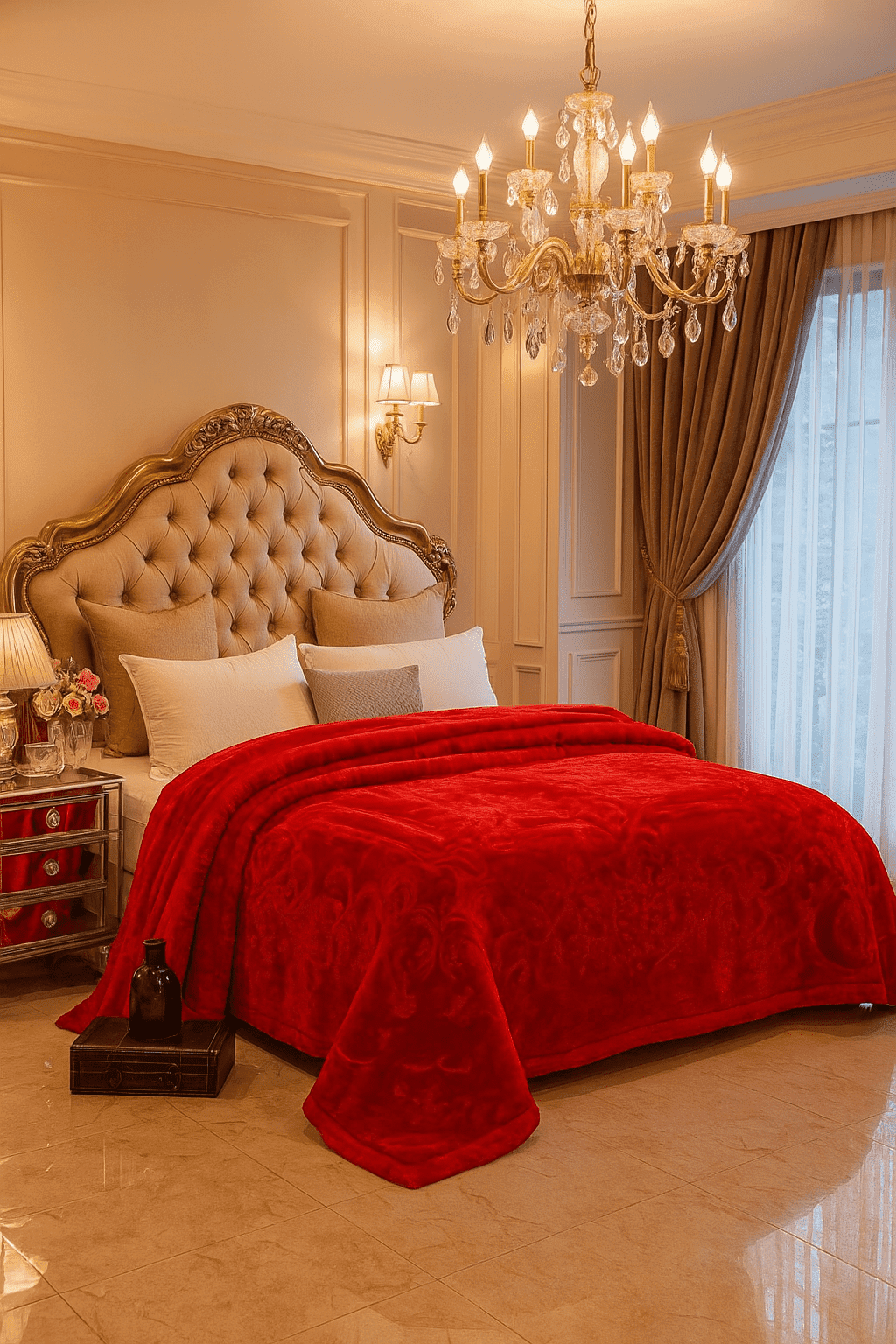 Weighted Blanket Korean Heavy Mink Blanket Double Layer Winter